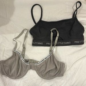 2 Pretty Little Thing bras